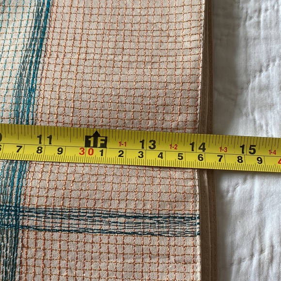 Crate & Barrel Plaid Rhoda Runner - Picture 5 of 8